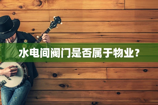 水电间阀门是否属于物业？