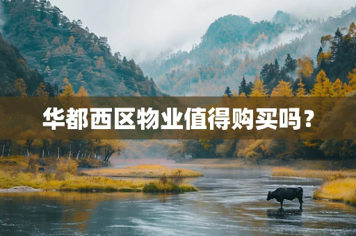 华都西区物业值得购买吗？