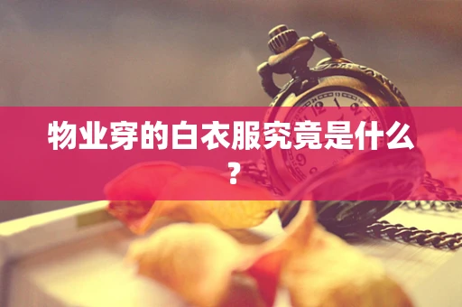 物业穿的白衣服究竟是什么？