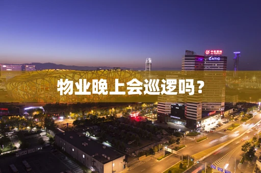 物业晚上会巡逻吗？