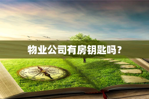物业公司有房钥匙吗？