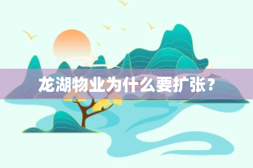 龙湖物业为什么要扩张？