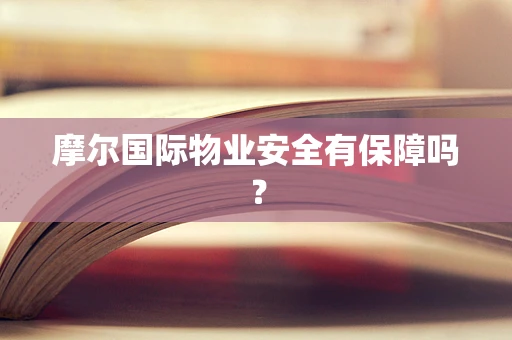 摩尔国际物业安全有保障吗？