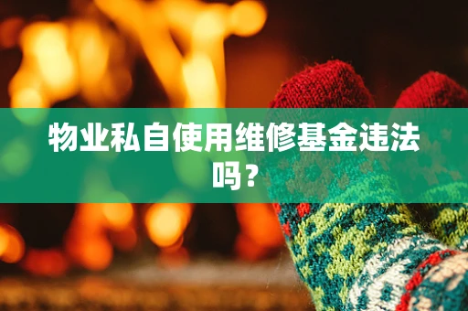 物业私自使用维修基金违法吗？