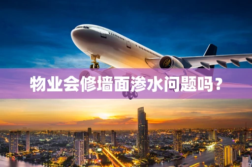 物业会修墙面渗水问题吗？