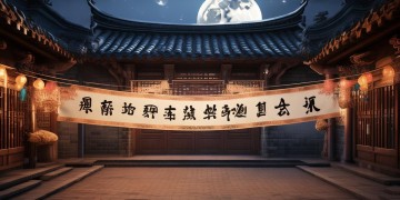 中秋国庆物业该挂什么横幅？