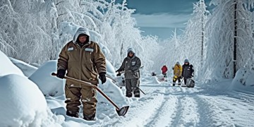 冰天雪地物业工作危险吗？